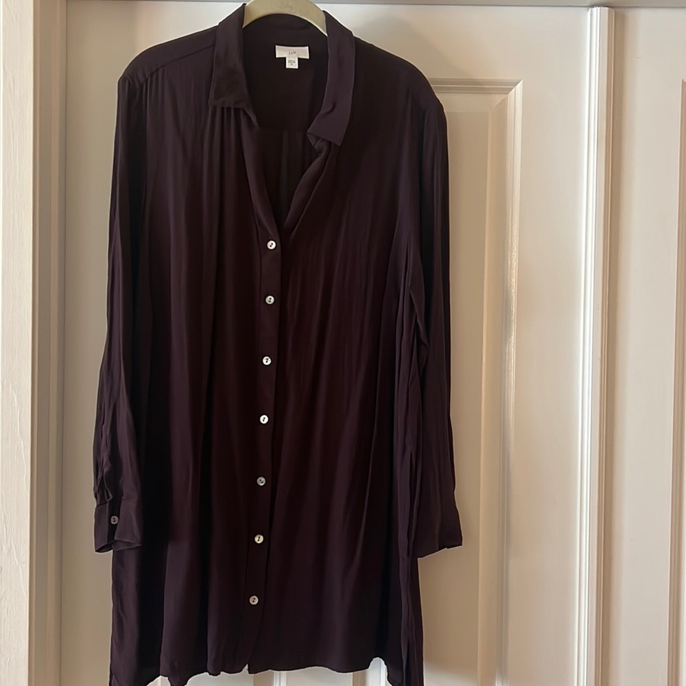 J Jill XL tunic style blouse. Beautiful drape. Has pockets too!